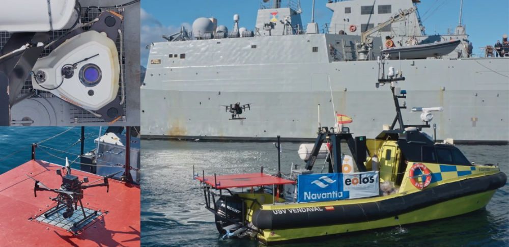 Navantia Eolos test in Ceuta Port
